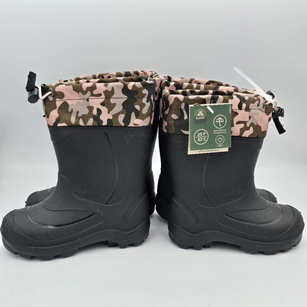 NWT Kamik Snowbuster 2 Kids Unisex Waterproof Snow Boots with removable Lining - Picture 12 of 16